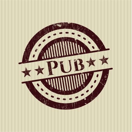 Pub rubber stamp