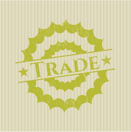 Trade rubber grunge texture stamp