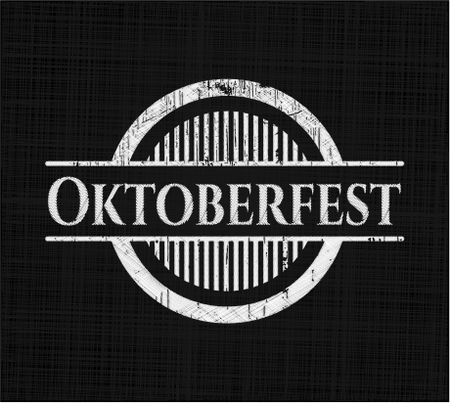 Oktoberfest chalk emblem