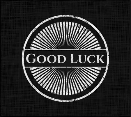 good-luck-written-chalkboard-322697711 Good Luck written on a chalkboard