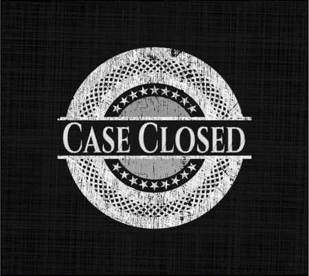 Case Closed on blackboard