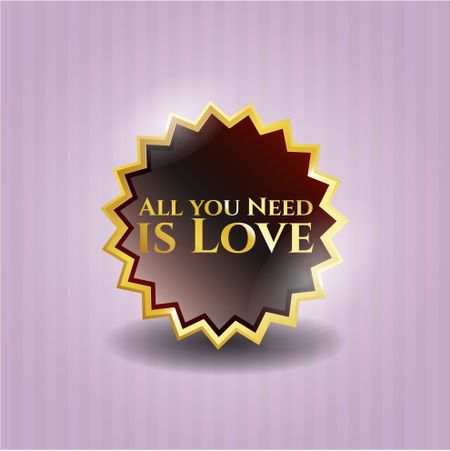 All you Need is Love shiny emblem