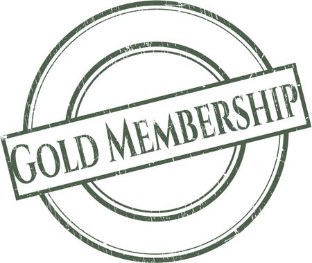 Gold Membership rubber texture