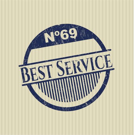 Best Service rubber stamp