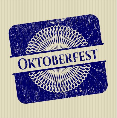 Oktoberfest rubber stamp