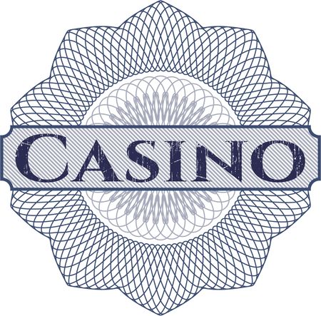 Casino abstract rosette