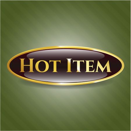 Hot Item gold badge