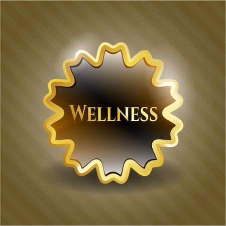 Wellness gold emblem