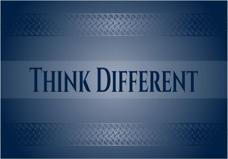 Think Different banner or card