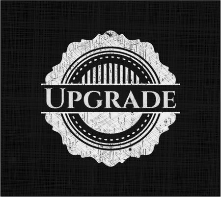 Upgrade with chalkboard texture
