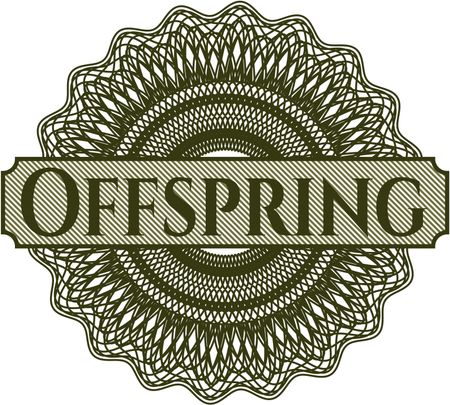 Offspring abstract rosette