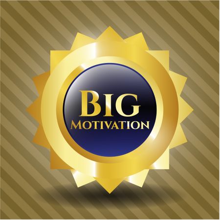 big-motivation-gold-badge-323305949 Big Motivation gold badge