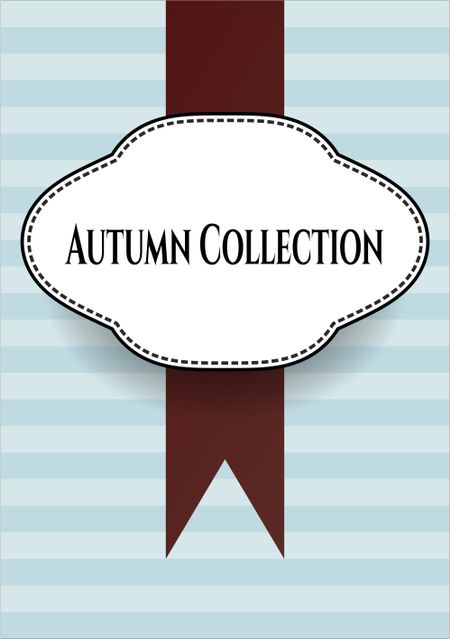 Autumn Collection banner or poster