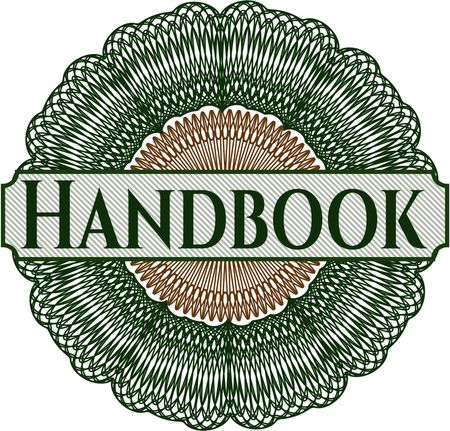 Handbook abstract rosette