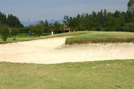 golf bunker