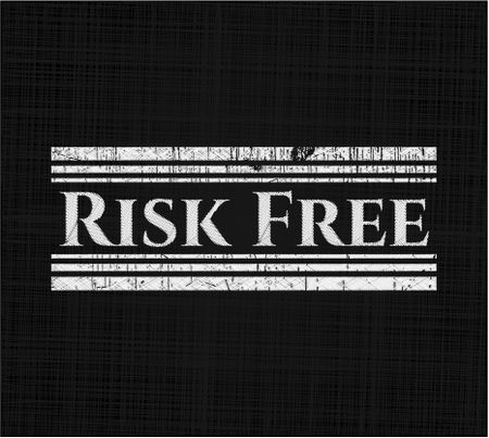 Risk Free chalkboard emblem