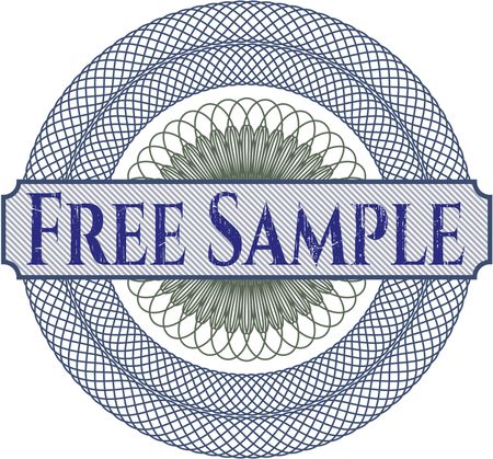 Free Sample abstract rosette