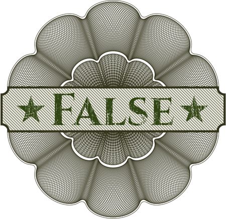 False rosette