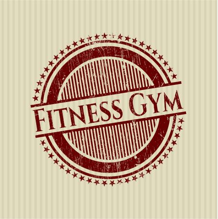 Fitness Gym rubber stamp