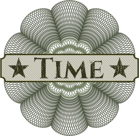 Time money style rosette