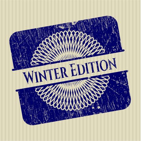 Winter Edition rubber grunge seal