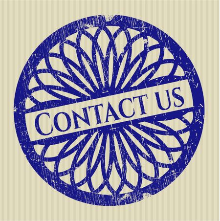 Contact us grunge stamp