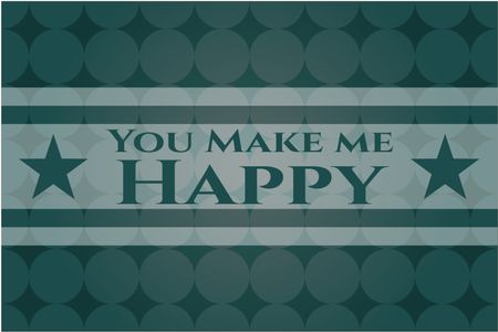 make-happy-card-nice-design-324795968 You Make me Happy card with nice design