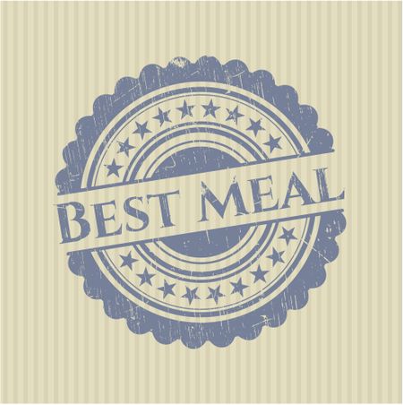 Best Meal rubber seal with grunge texture