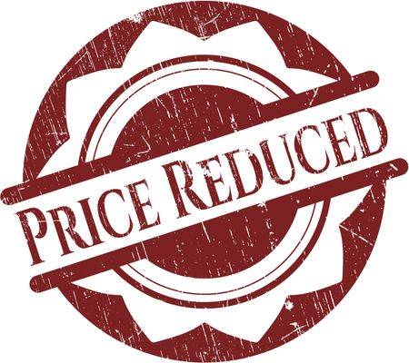 Price Reduced grunge stamp