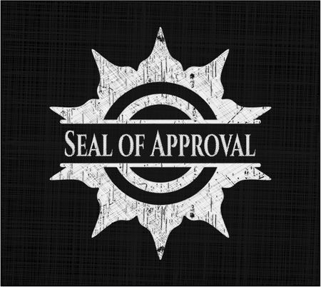 Seal of Approval chalk emblem