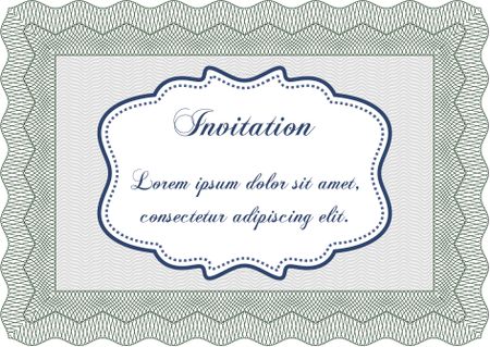 Formal invitation. Elegant design. Customizable, Easy to edit and change colors.Printer friendly. 