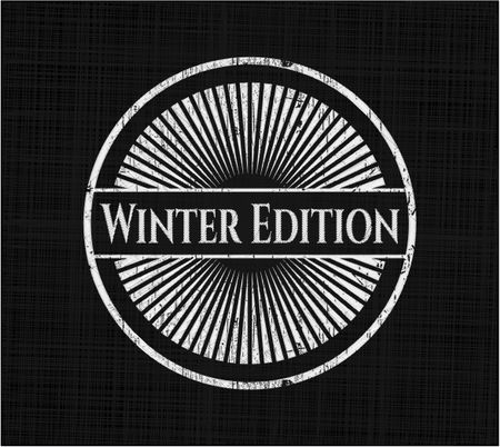 Winter Edition chalk emblem