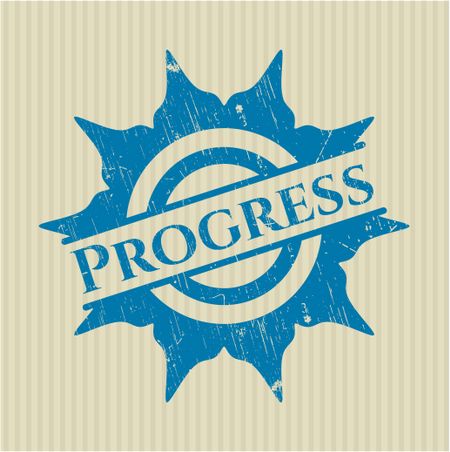 Progress rubber grunge seal