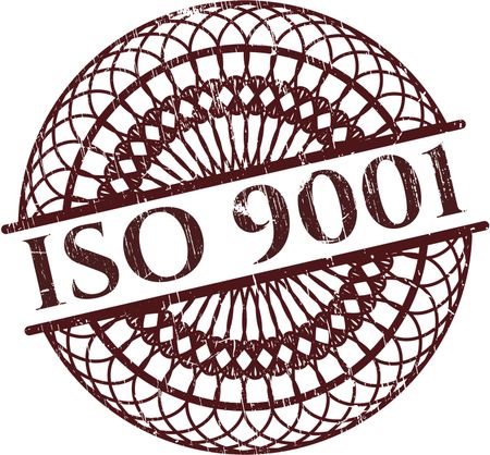 ISO 9001 rubber texture