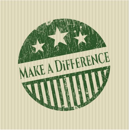 Make a Difference rubber texture