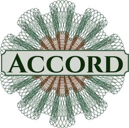 Accord linear rosette