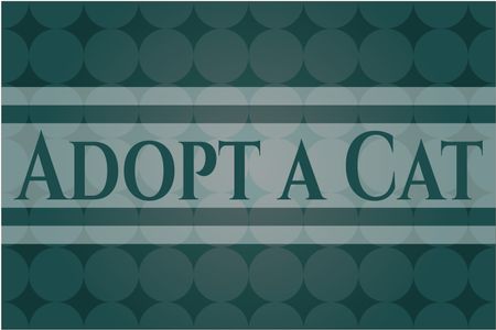 Adopt a Cat card