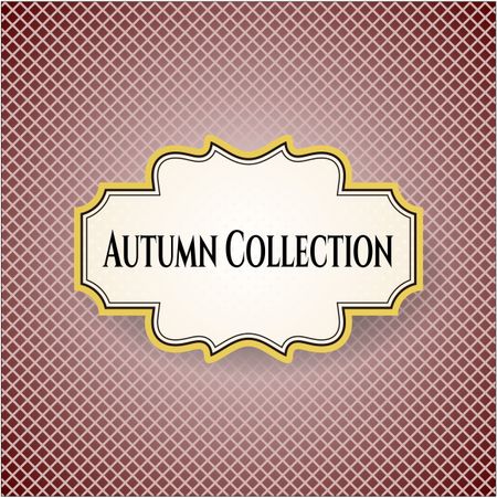 Autumn Collection banner or card