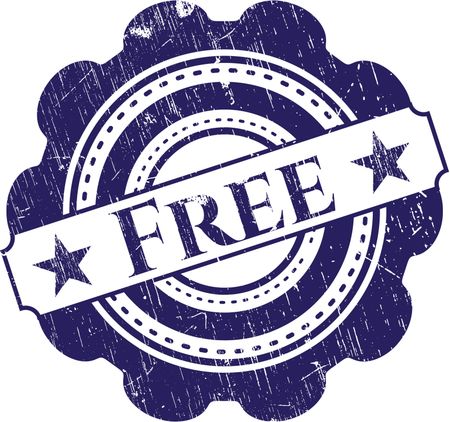 Free rubber grunge texture stamp