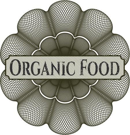 Organic Food abstract rosette