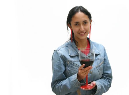 girl-holding-glass-red-wine-326760 Girl holding glass of red wine