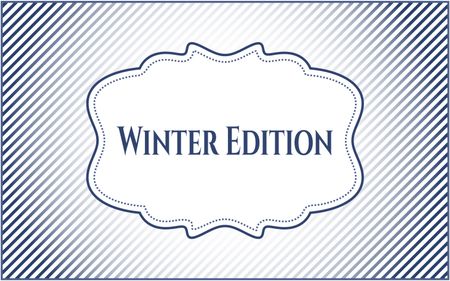 Winter Edition poster