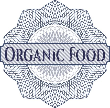 Organic Food abstract rosette