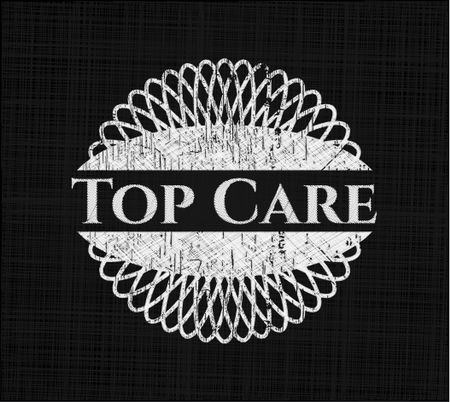 Top Care chalk emblem