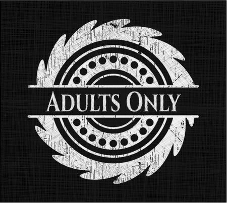 Adults Only on blackboard