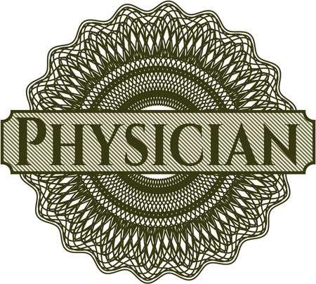 Physician linear rosette