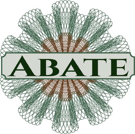 Abate linear rosette