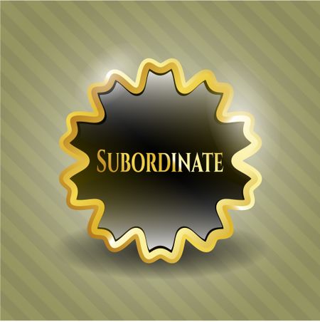 Subordinate shiny badge