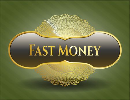 Fast Money gold shiny badge