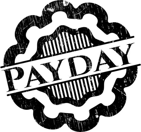 Payday rubber grunge texture seal